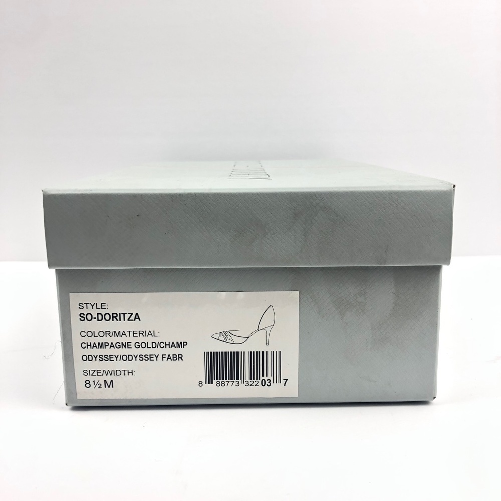 Sole Society Women's WMNS Gold Heels New With Box - Picture 6 of 6